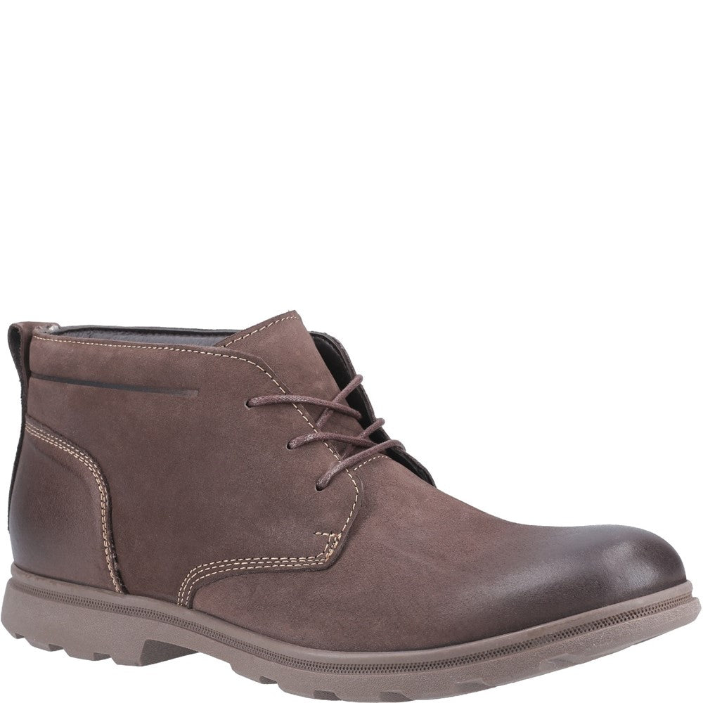 Mens Boots Brown Hush Puppies Tyson Chukka Boot