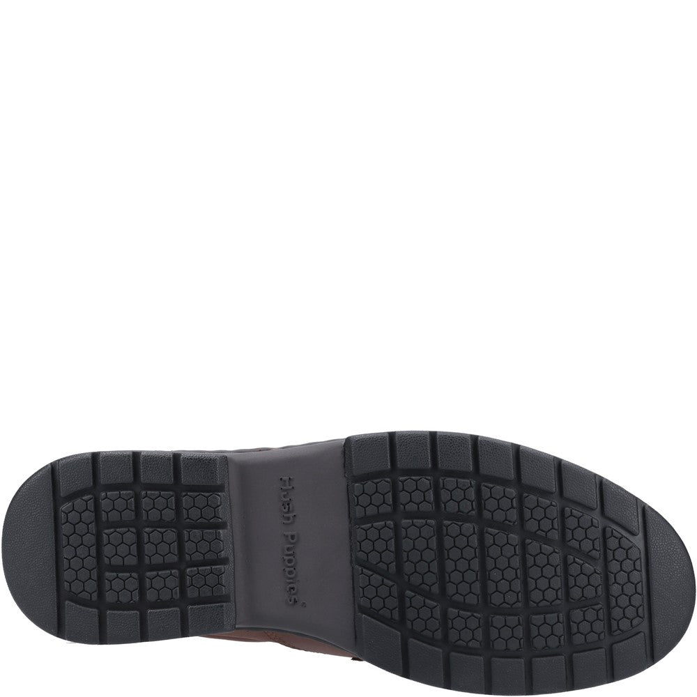 Mens Classic Lace Shoes Brown Hush Puppies Outlaw II Shoe