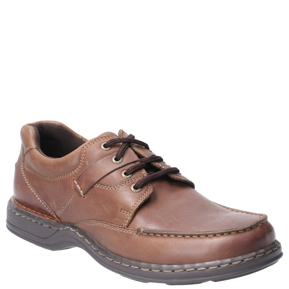Mens Classic Lace Shoes Brown Hush Puppies Randall II Shoe