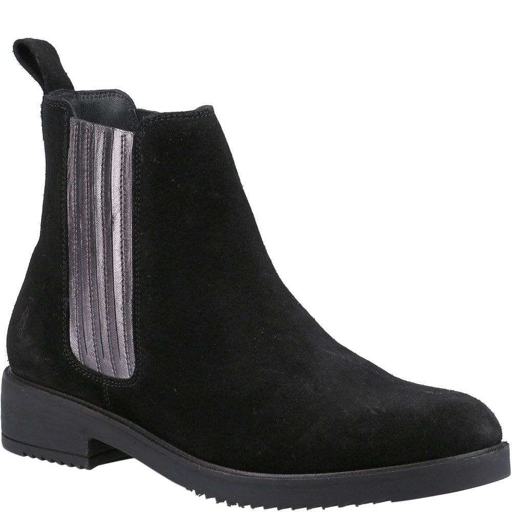 Ladies Ankle Boots Black Hush Puppies Stella Ankle Boot