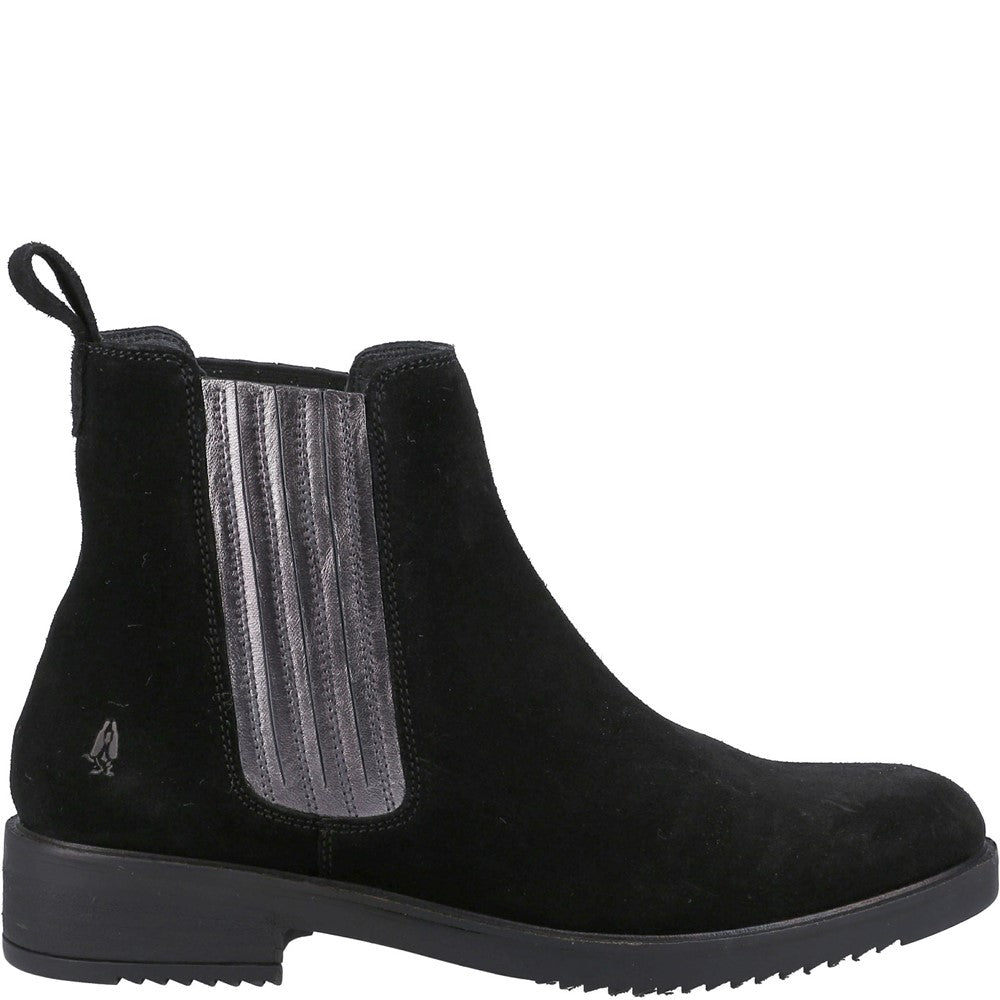 Ladies Ankle Boots Black Hush Puppies Stella Ankle Boot