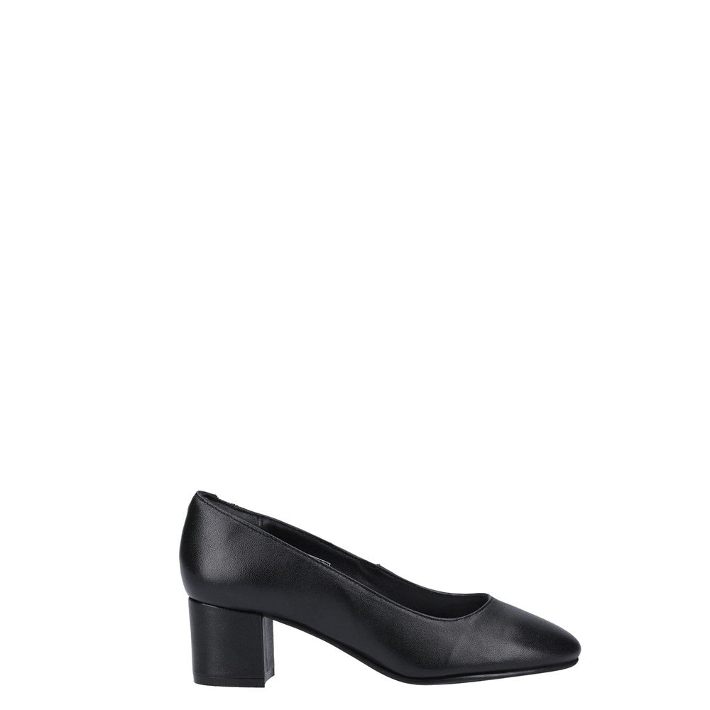 Court Ladies Shoes Black Hush Puppies Anna Court Shoe