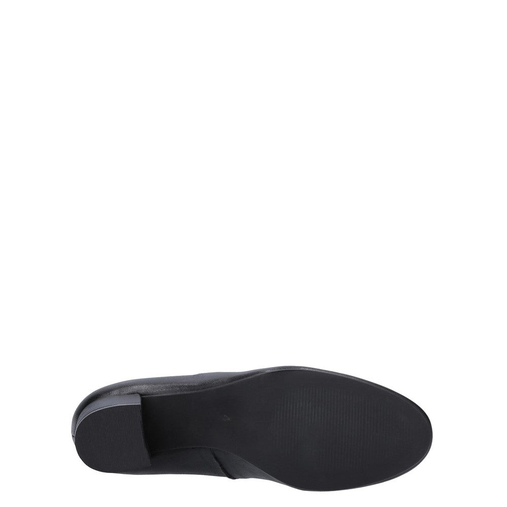 Court Ladies Shoes Black Hush Puppies Anna Court Shoe