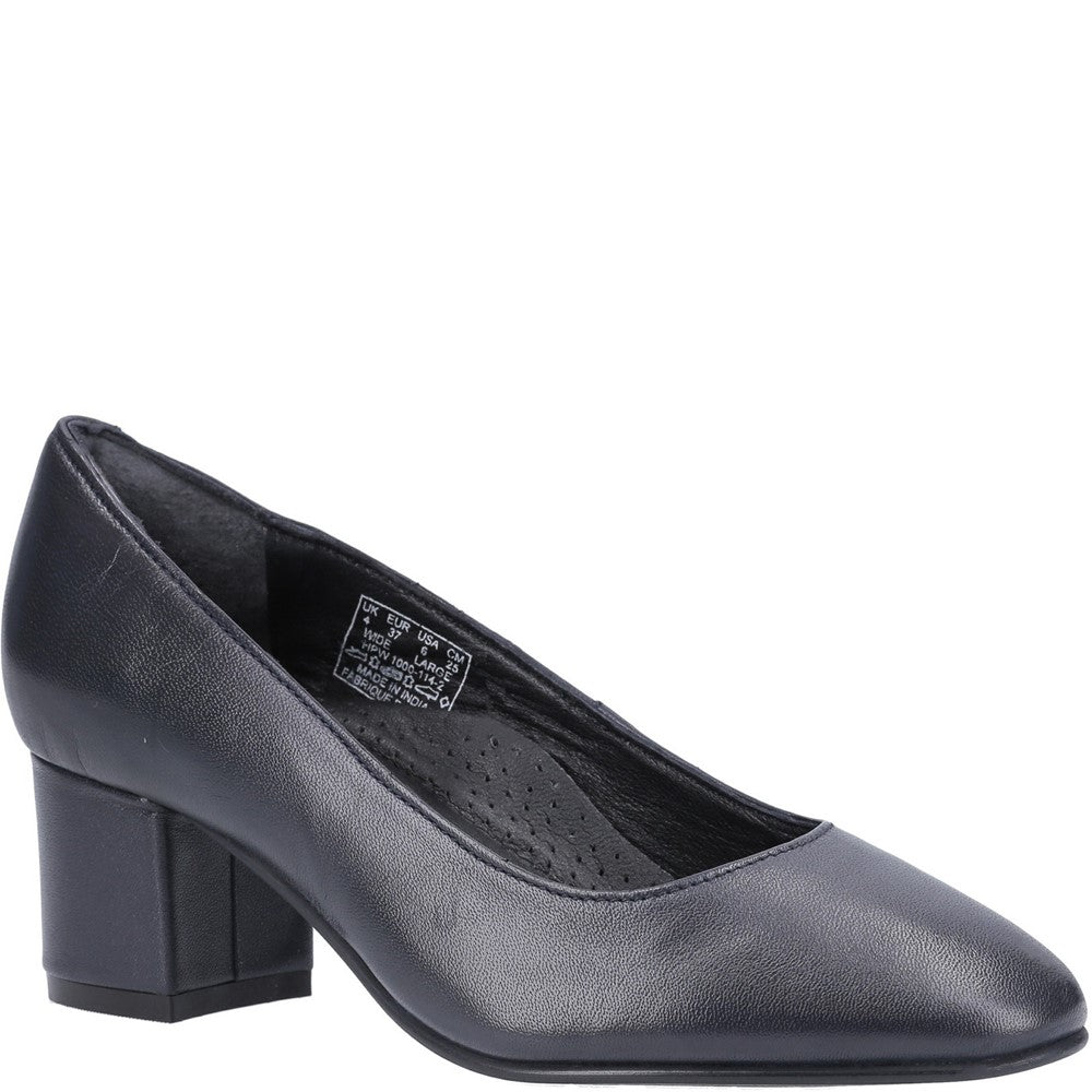 Court Ladies Shoes Navy Hush Puppies Anna Court Shoe
