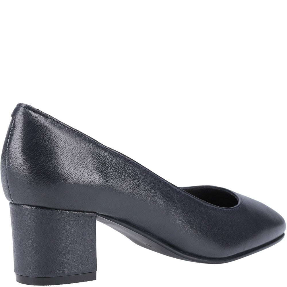 Court Ladies Shoes Navy Hush Puppies Anna Court Shoe