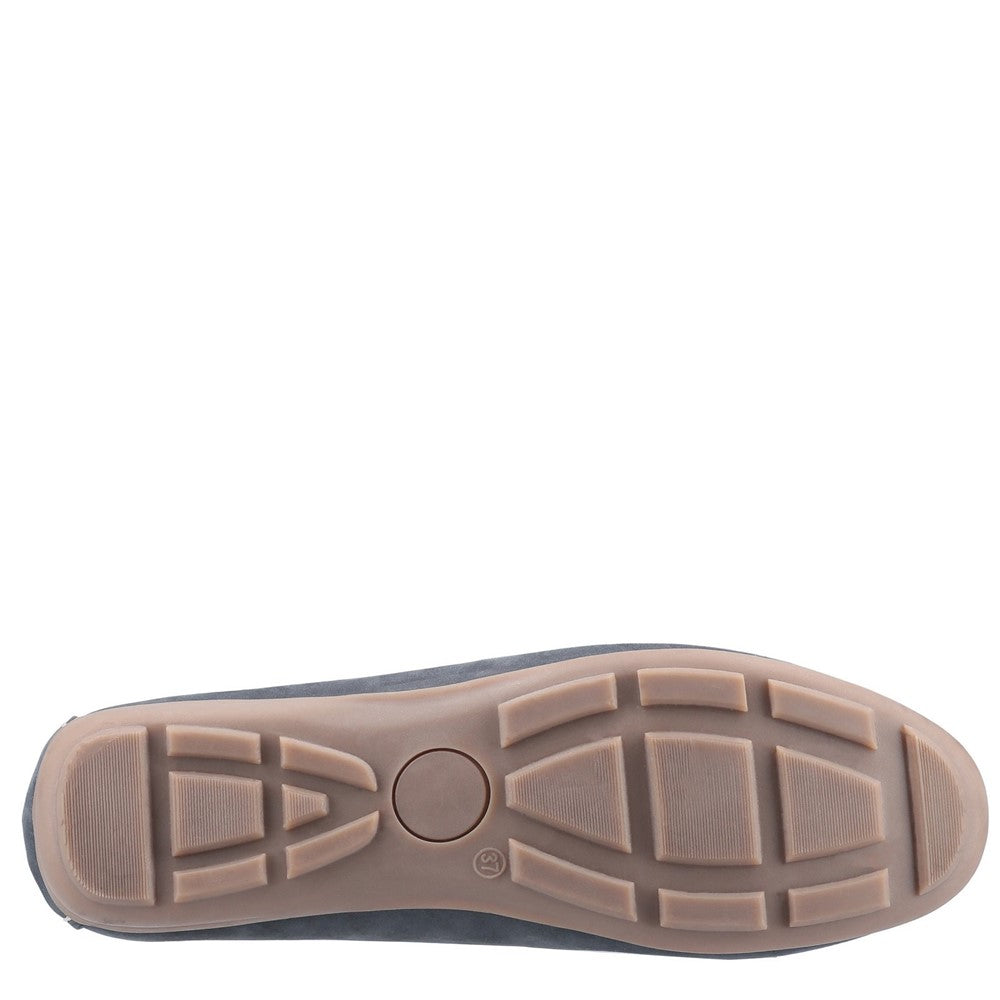 Slip On Ladies Shoes Navy Hush Puppies Margot Shoes