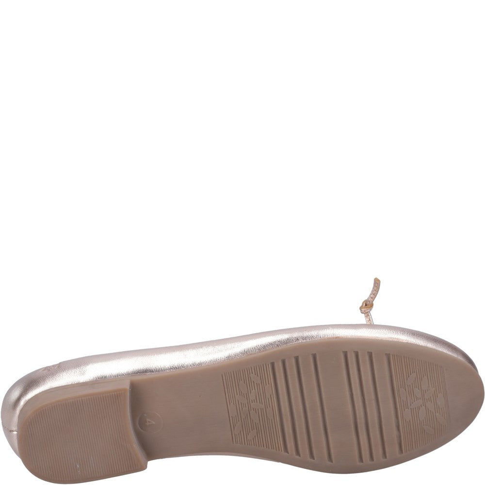 Ballerinas Rose Gold Hush Puppies Naomi Ballet