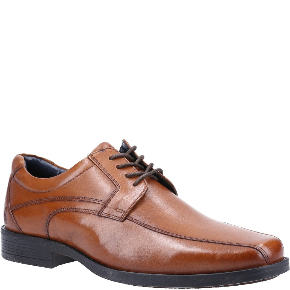 Mens Formal Lace Up Shoes Tan Hush Puppies Brandon Shoe