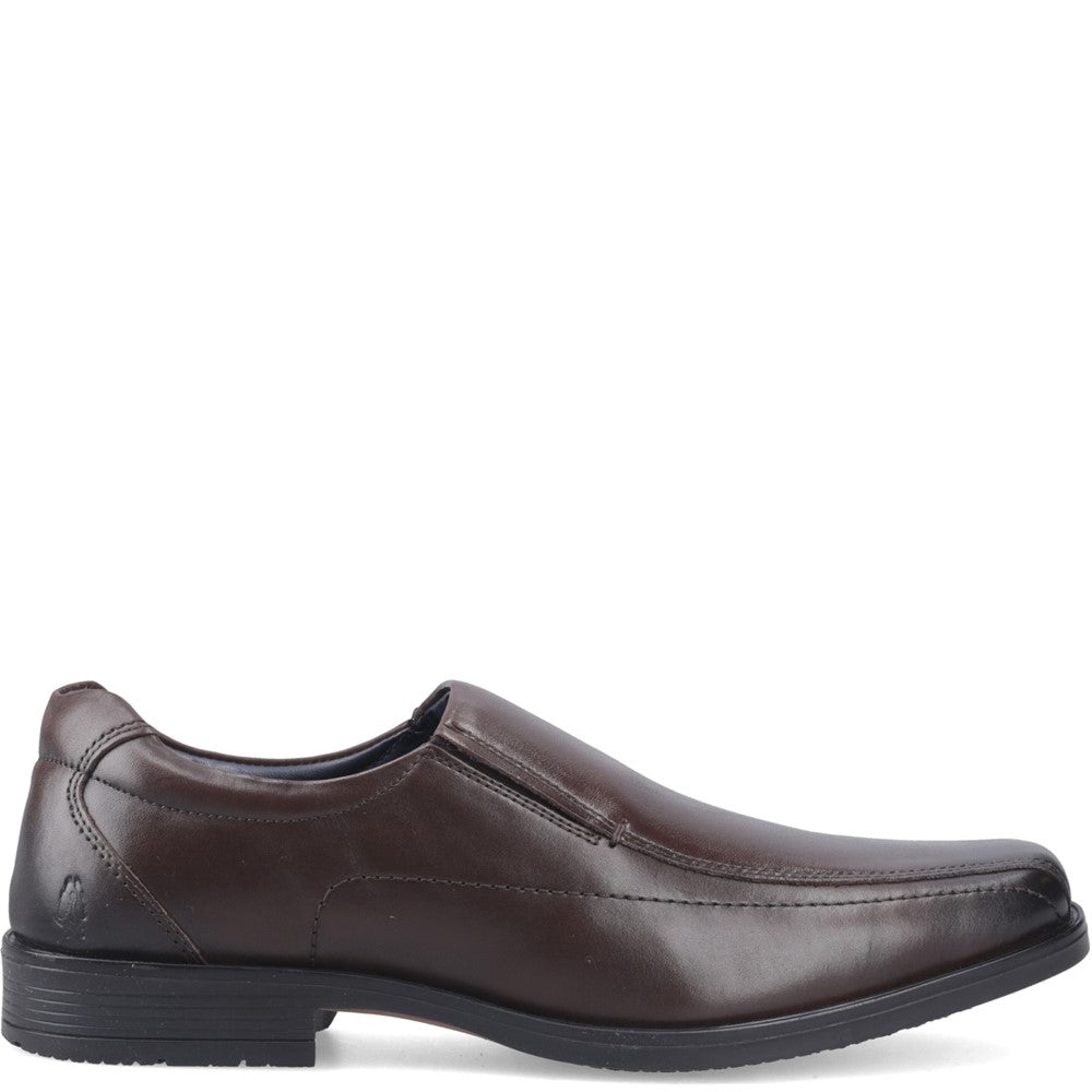 Mens Formal Slip On Shoes Brown Hush Puppies Brody Shoe