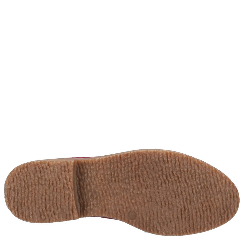 Ladies Ankle Boots Red Hush Puppies Maddy Ladies Ankle Boots