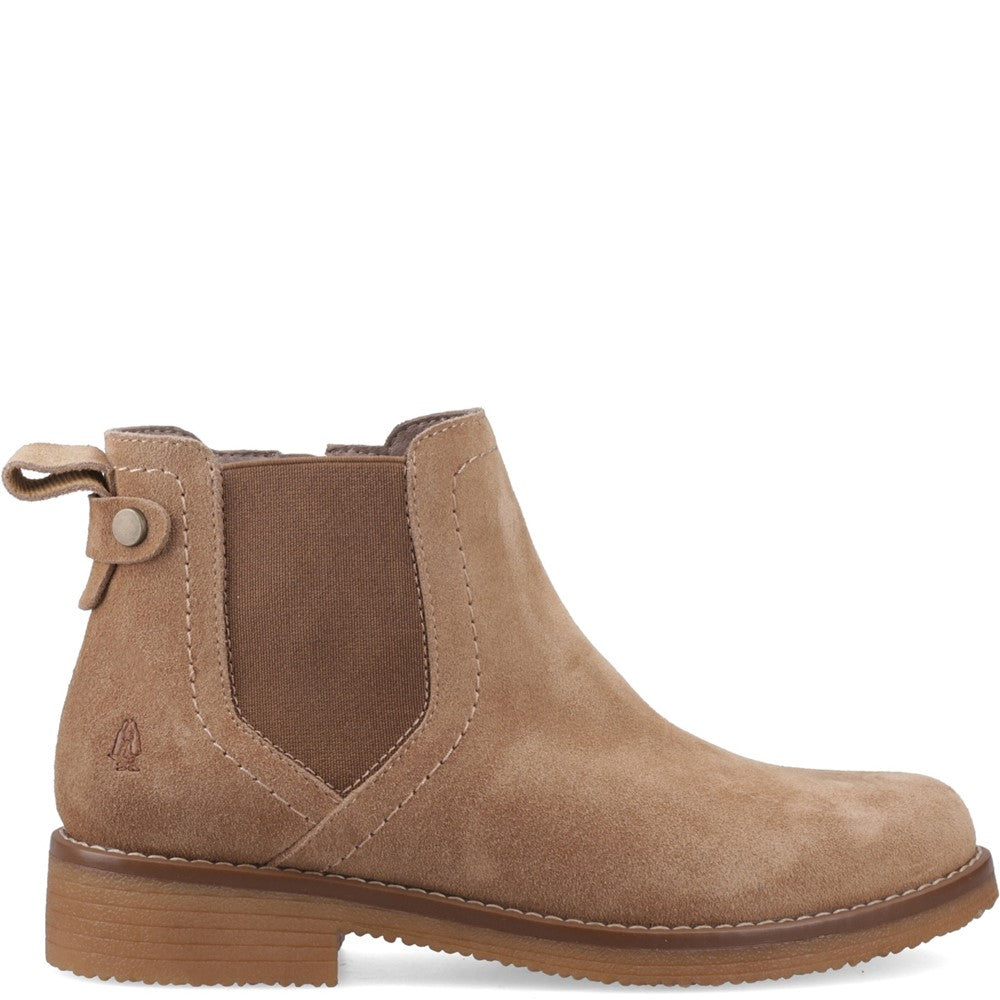 Ladies Ankle Boots Light Tan Hush Puppies Maddy Ladies Ankle Boots