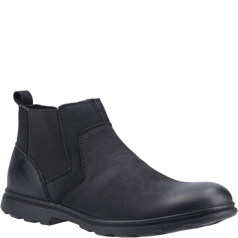 Mens Boots Black Hush Puppies Tyrone Boots