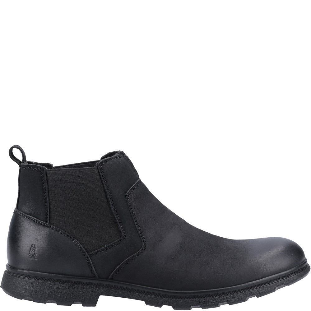 Mens Boots Black Hush Puppies Tyrone Boots
