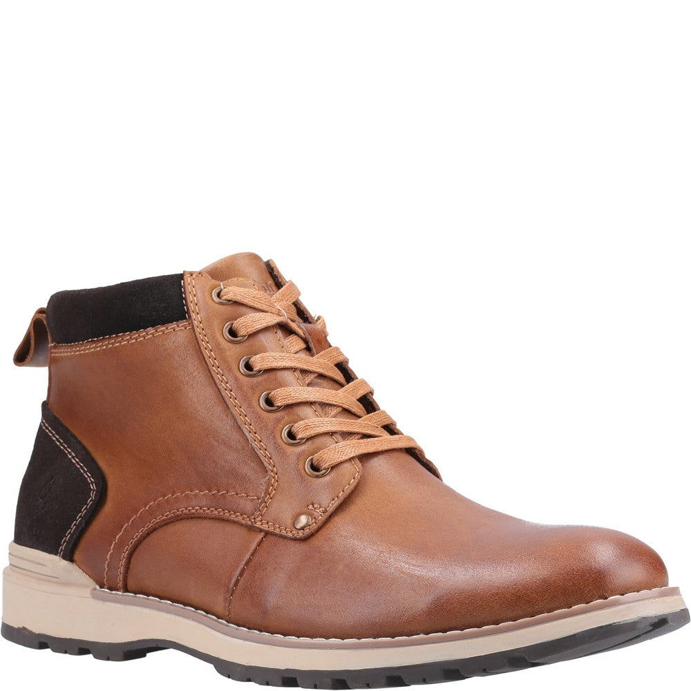 Mens Boots Tan Hush Puppies Dean Boot