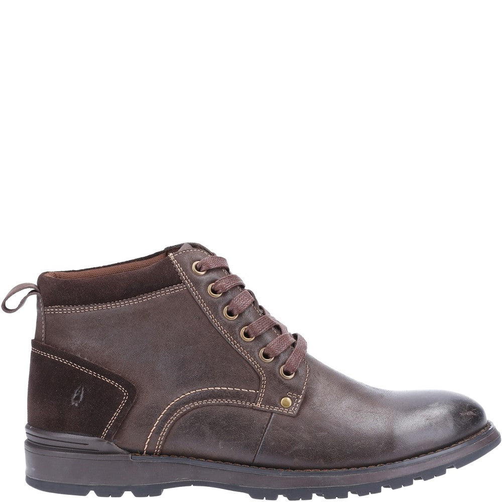Mens Boots Brown Hush Puppies Dean Boot