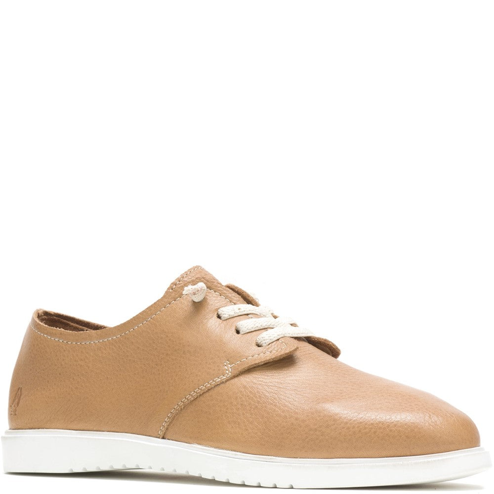 Ladies Sports Tan Hush Puppies Everyday Lace Shoes