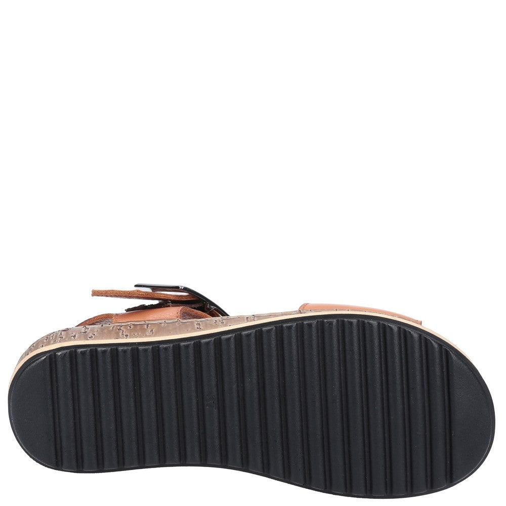 Sandal Ladies Summer Tan Hush Puppies Ellie Sandal