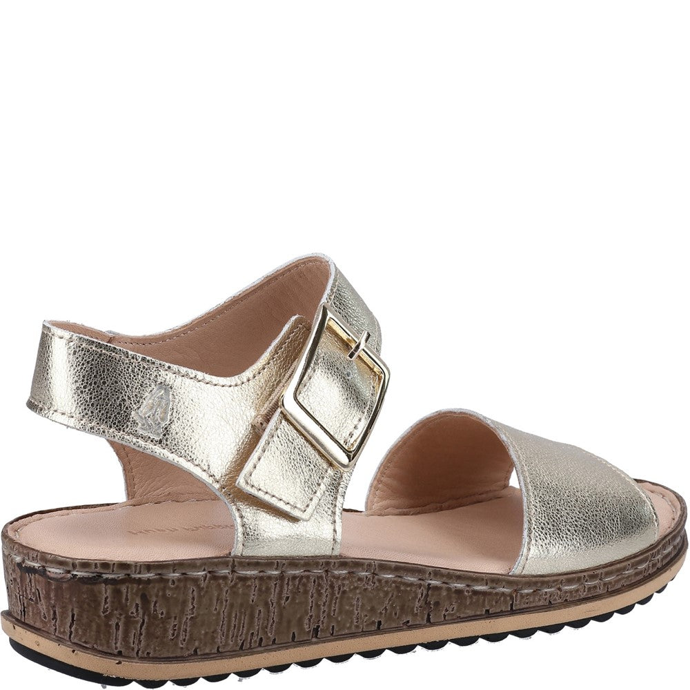 Sandal Ladies Summer Gold Hush Puppies Ellie Sandal