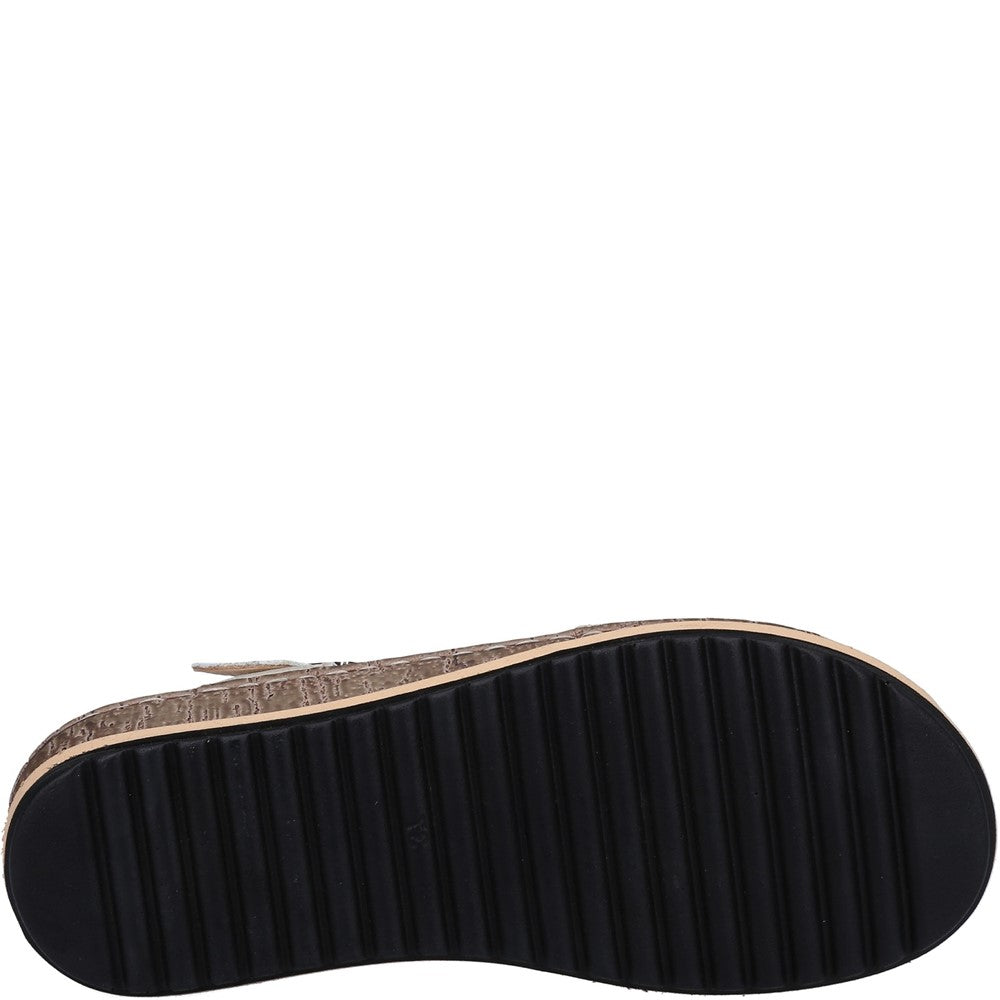 Sandal Ladies Summer Gold Hush Puppies Ellie Sandal