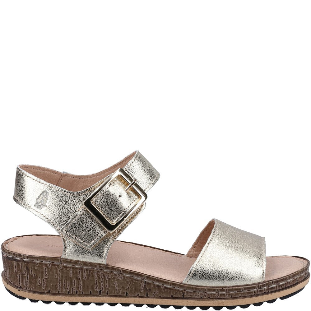 Sandal Ladies Summer Gold Hush Puppies Ellie Sandal