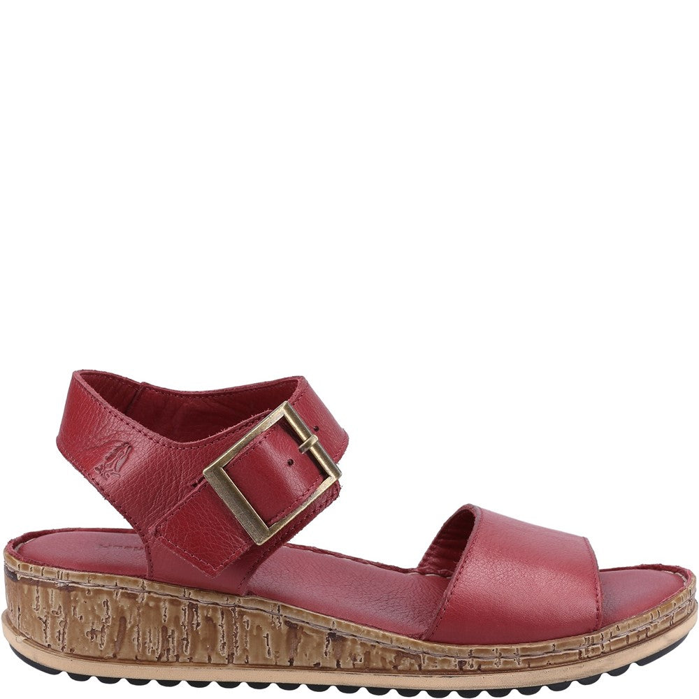 Sandal Ladies Summer Red Hush Puppies Ellie Sandal