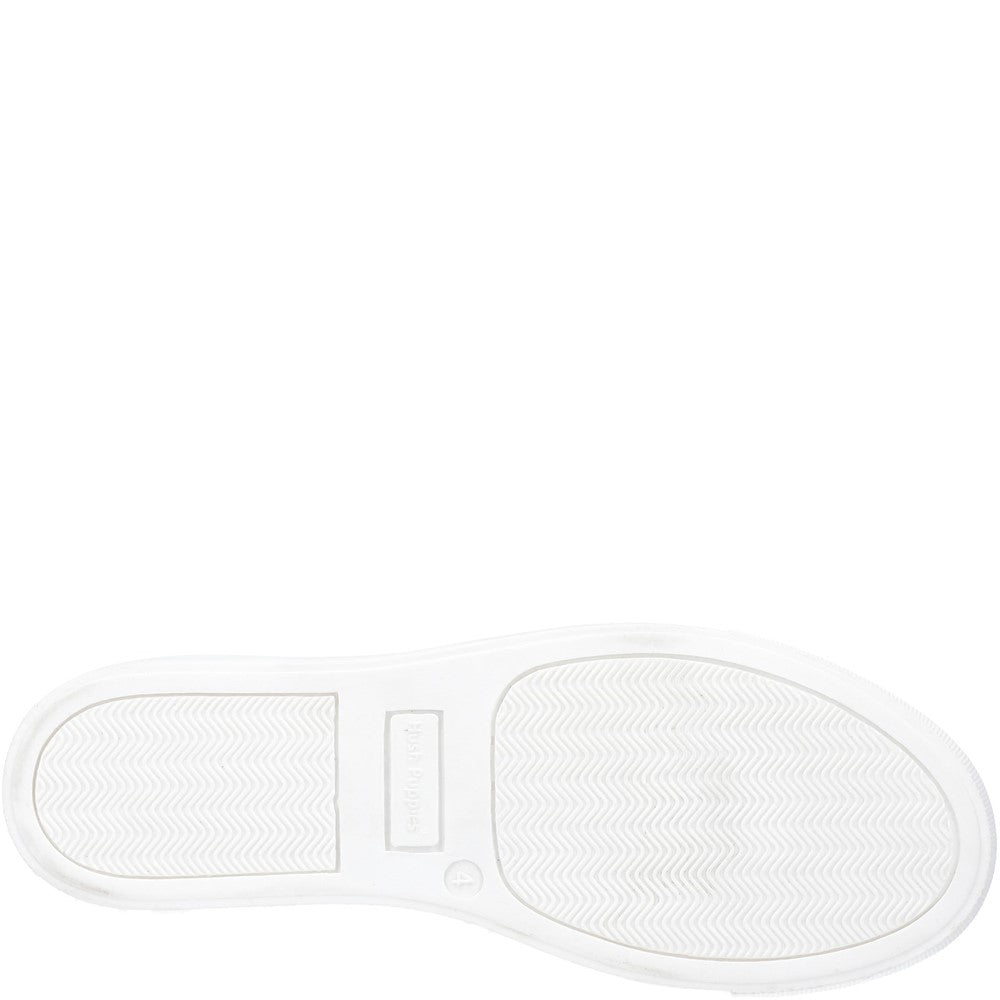 Ladies Sports Leopard Print Hush Puppies Tiffany Slip On Shoes