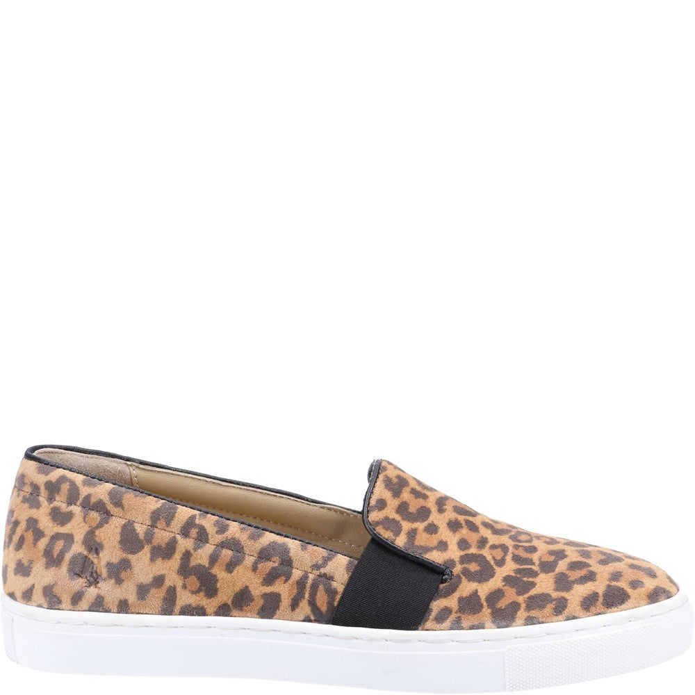 Ladies Sports Leopard Print Hush Puppies Tillie Shoe