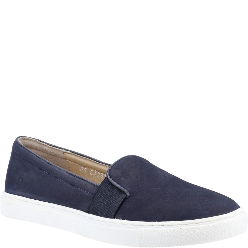 Ladies Sports Navy Nubuck Hush Puppies Tillie Shoe