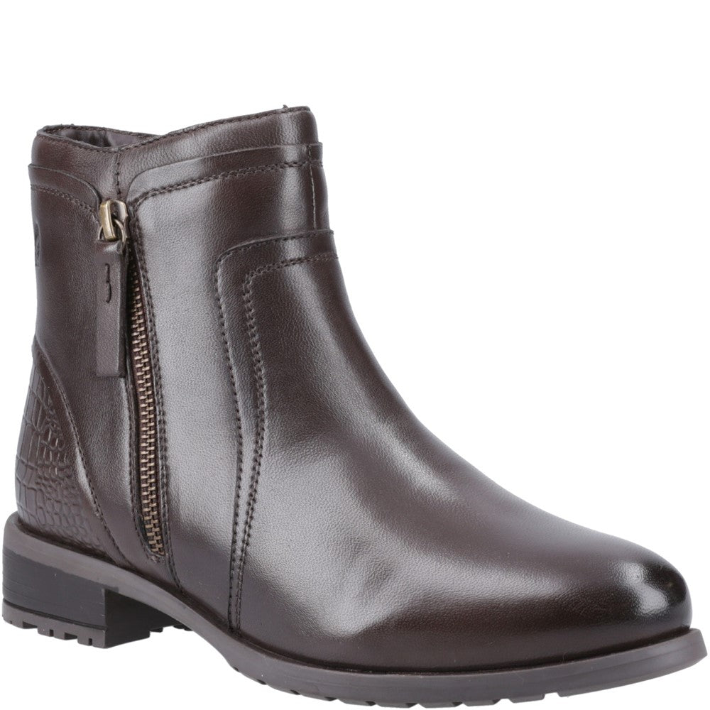 Ladies Ankle Boots Brown Hush Puppies Scarlett Ankle Boot