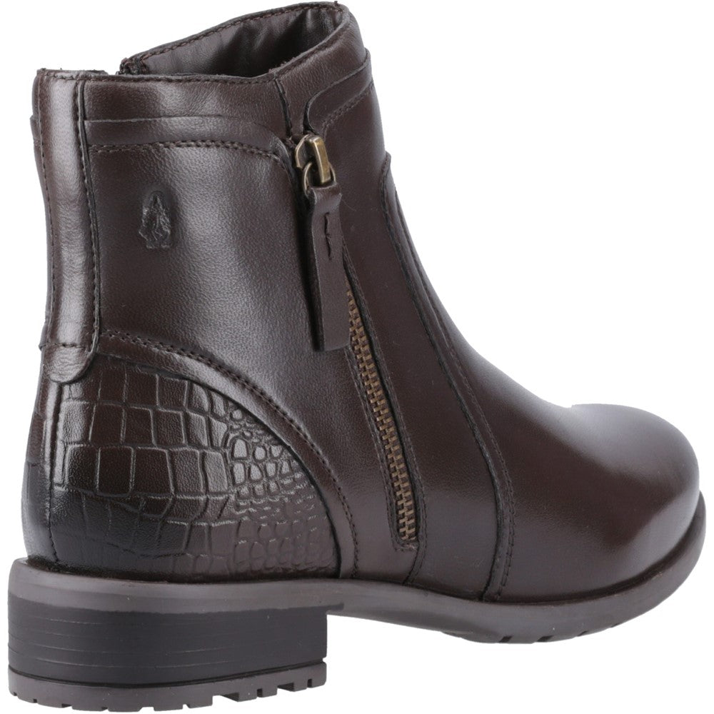 Ladies Ankle Boots Brown Hush Puppies Scarlett Ankle Boot
