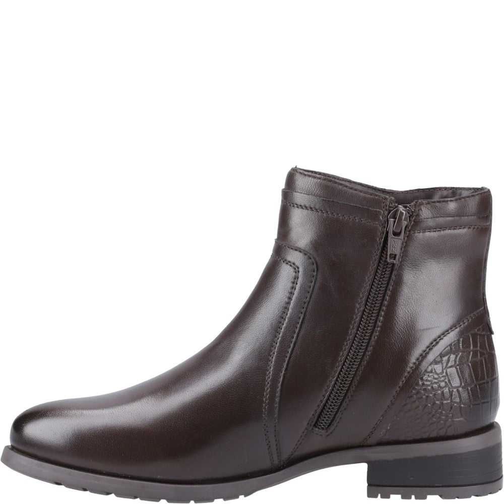 Ladies Ankle Boots Brown Hush Puppies Scarlett Ankle Boot