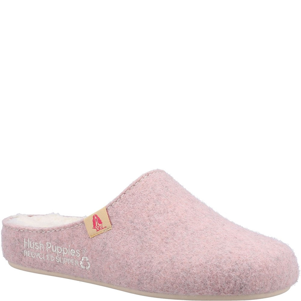 Classic Ladies Slippers Pink Hush Puppies The Good Slipper