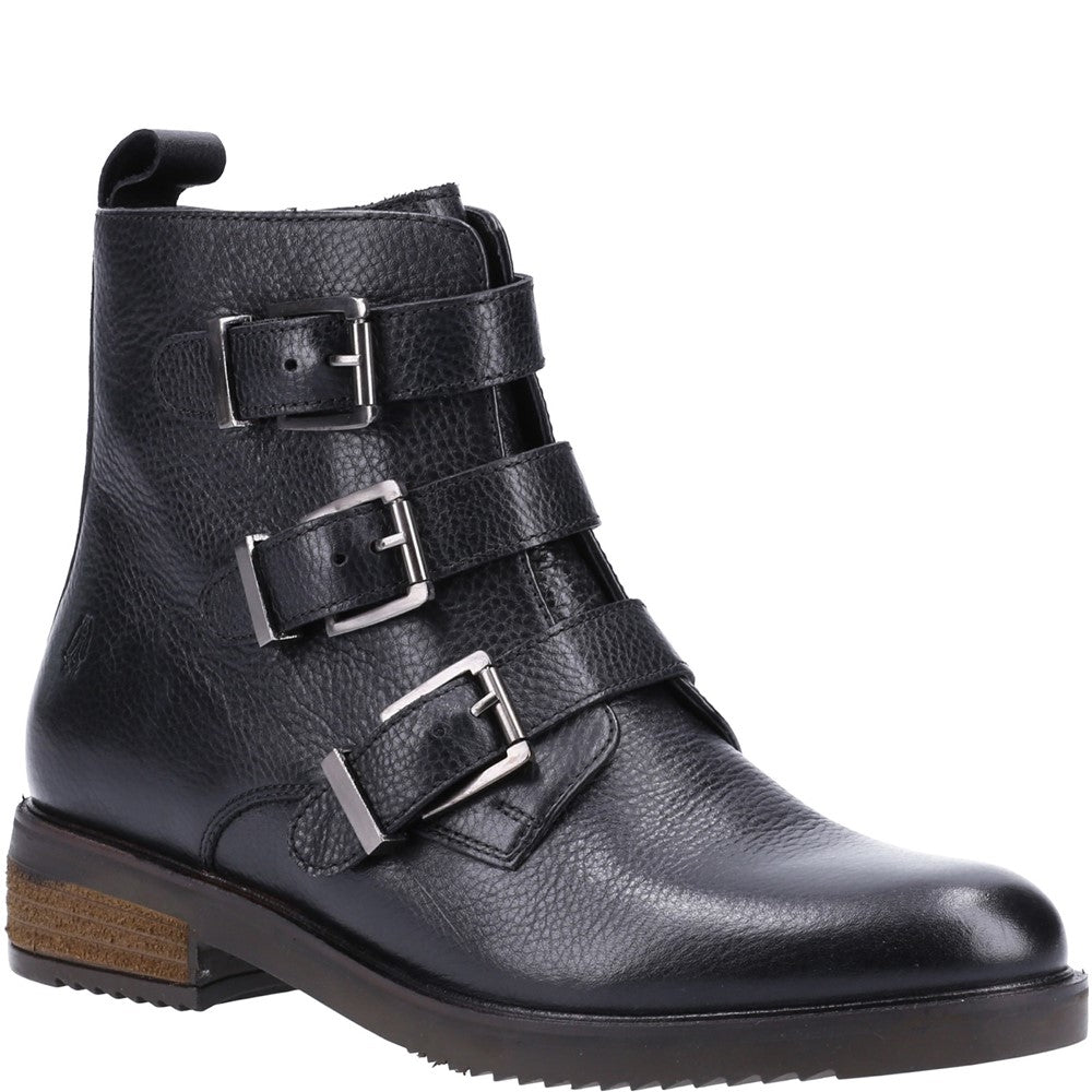 Ladies Ankle Boots Black Hush Puppies Pria Ankle Boot