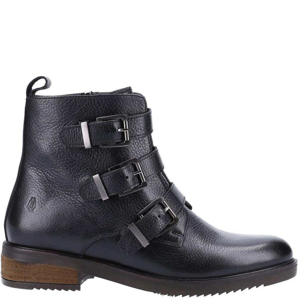 Ladies Ankle Boots Black Hush Puppies Pria Ankle Boot