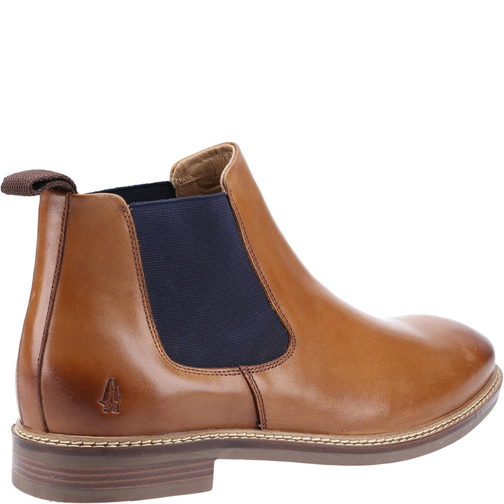 Mens Formal Boots Tan Hush Puppies Blake Chelsea Boots