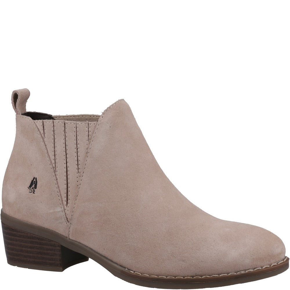 Ladies Ankle Boots Nude Hush Puppies Isobel Ankle Boot