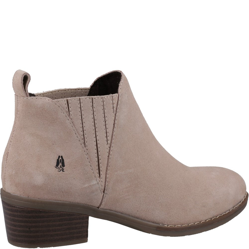 Ladies Ankle Boots Nude Hush Puppies Isobel Ankle Boot