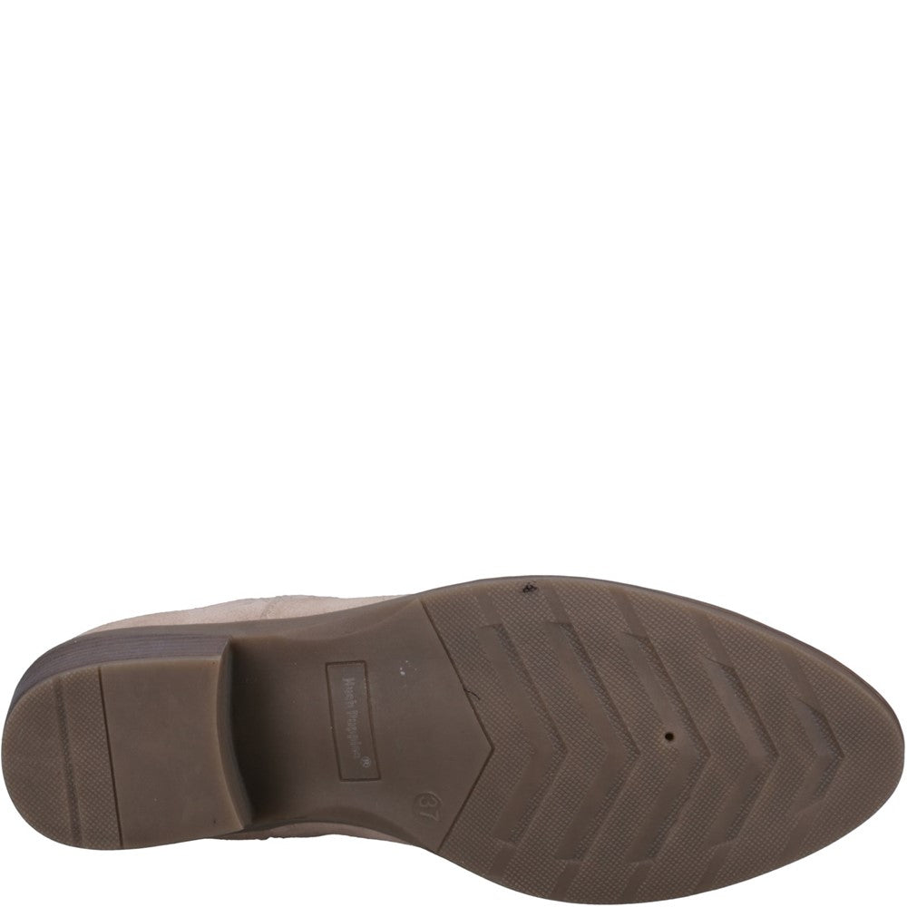 Ladies Ankle Boots Nude Hush Puppies Isobel Ankle Boot