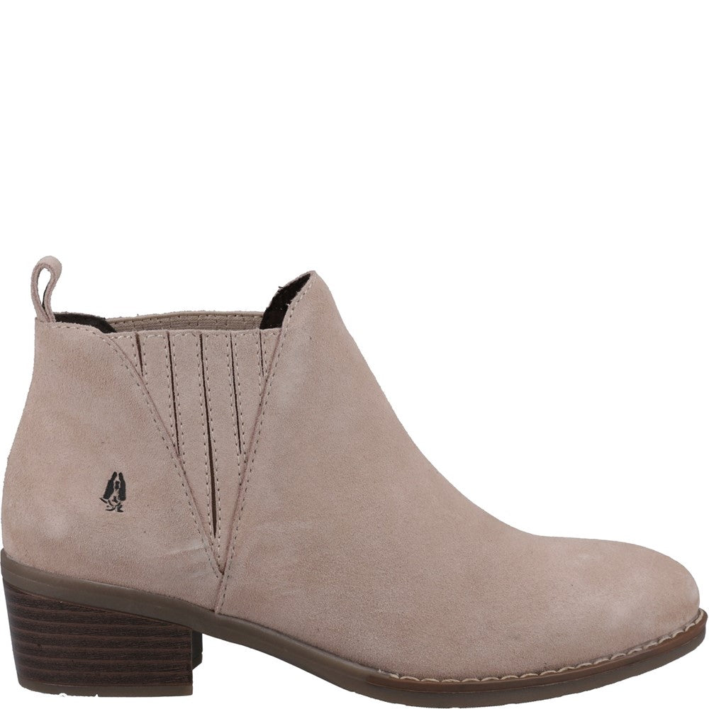 Ladies Ankle Boots Nude Hush Puppies Isobel Ankle Boot