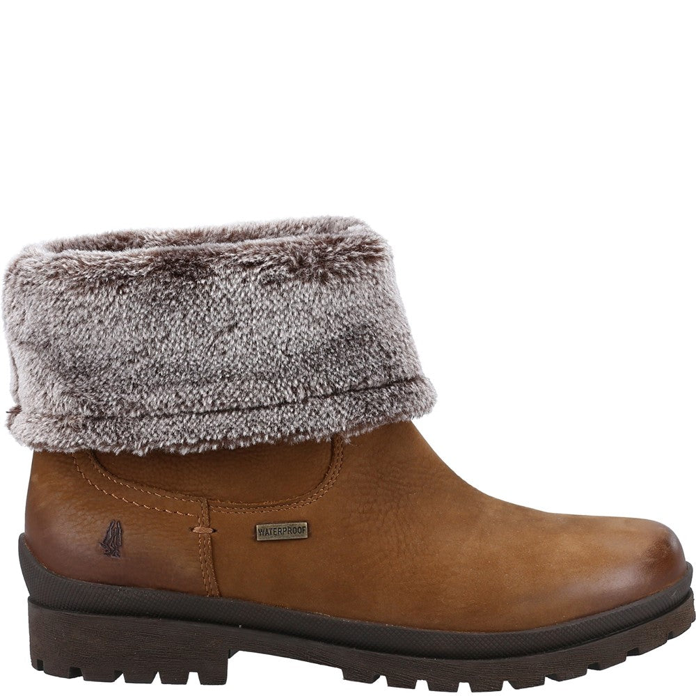 Ladies Ankle Boots Camel Hush Puppies Alice Mid Boot