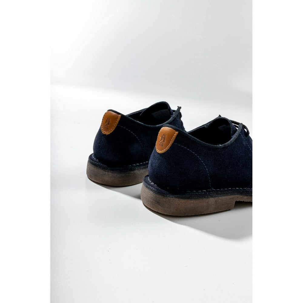 Lace Mens Summer Navy Hush Puppies Scout Shoe