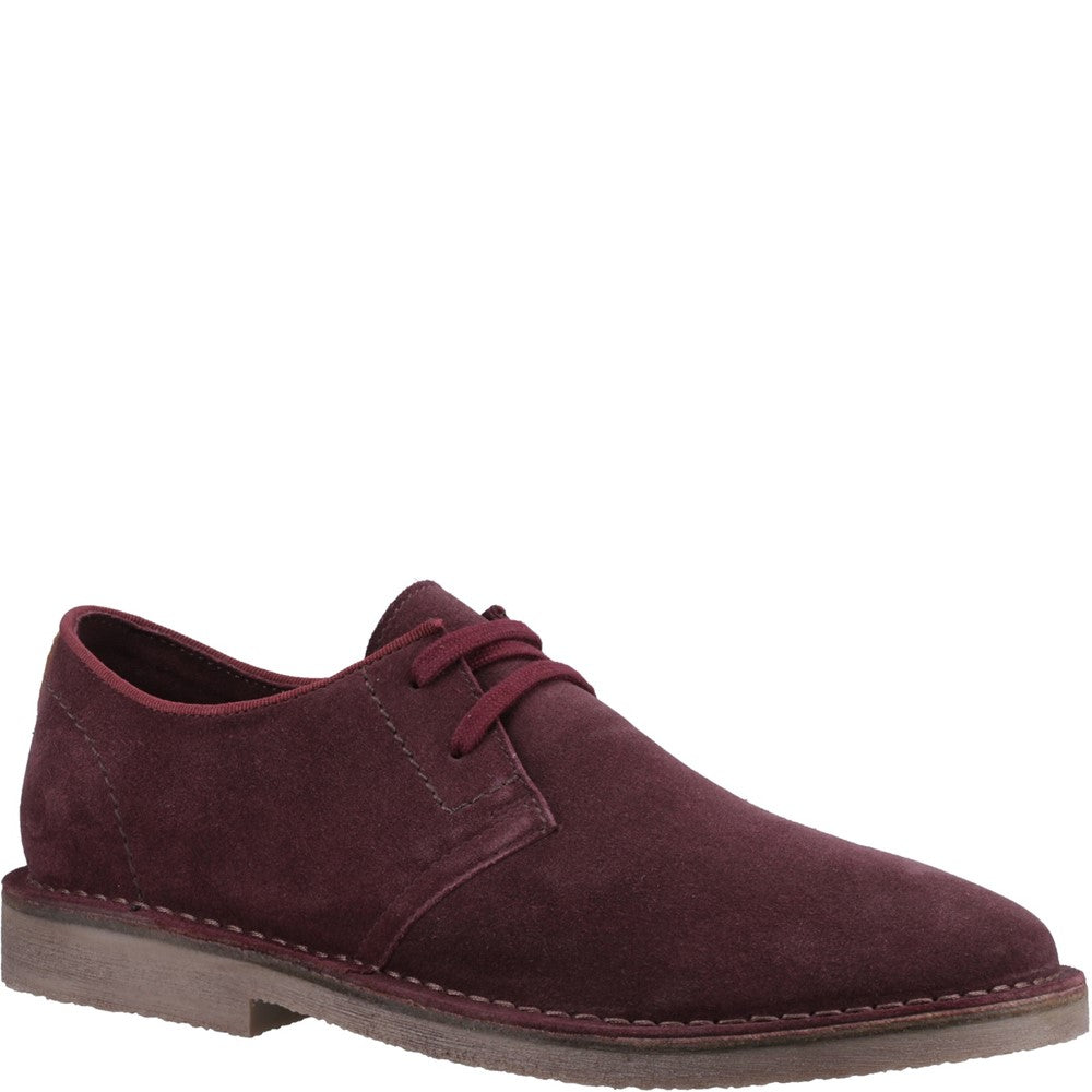 Lace Mens Summer Bordeaux Hush Puppies Scout Shoe