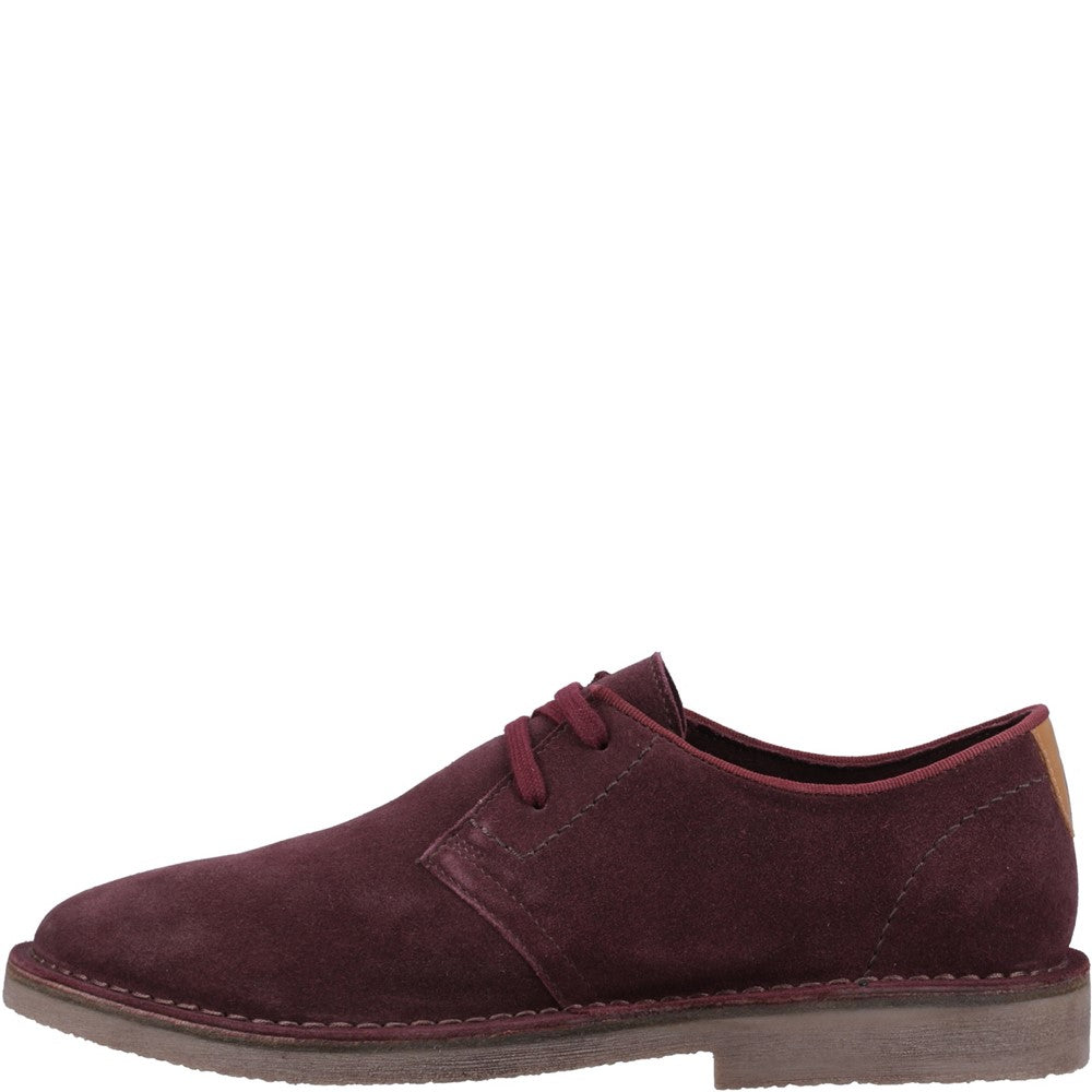 Lace Mens Summer Bordeaux Hush Puppies Scout Shoe
