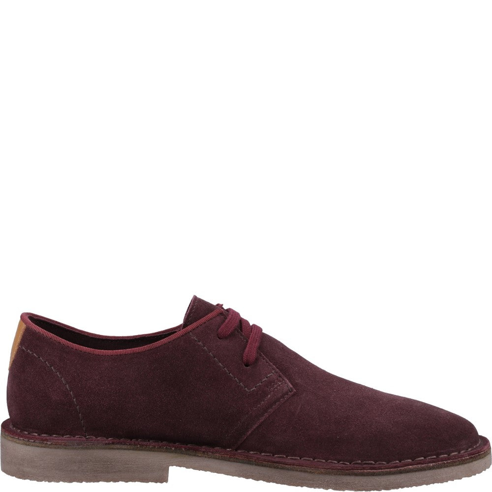 Lace Mens Summer Bordeaux Hush Puppies Scout Shoe