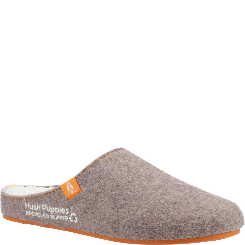 Classic Mens Slippers Brown Hush Puppies The Good Slipper