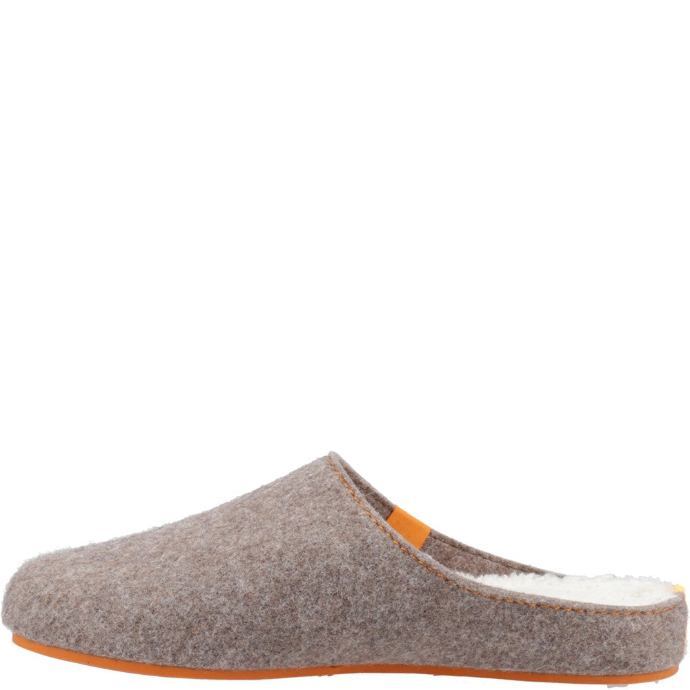 Classic Mens Slippers Brown Hush Puppies The Good Slipper