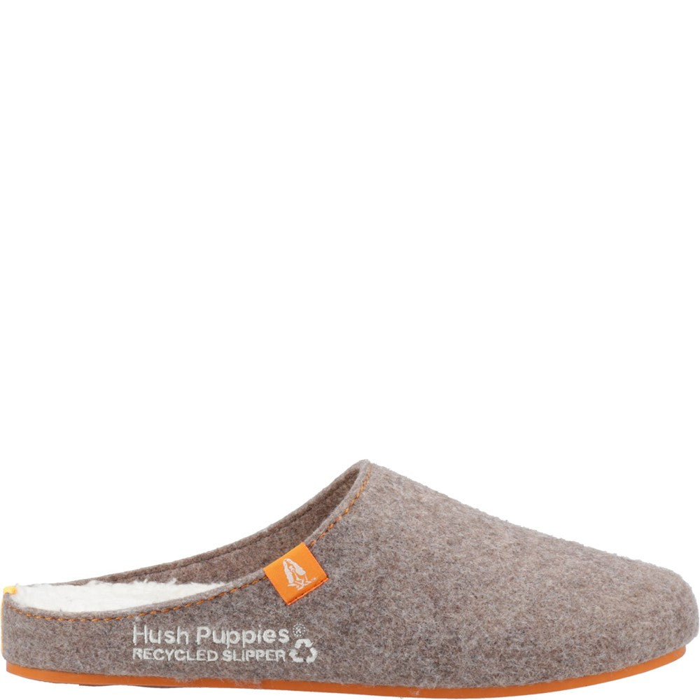 Classic Mens Slippers Brown Hush Puppies The Good Slipper