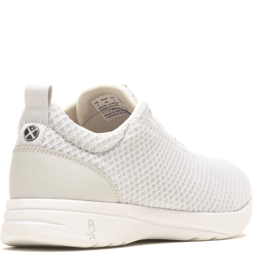 Ladies Sports Grey/White Hush Puppies Good Shoe Lace