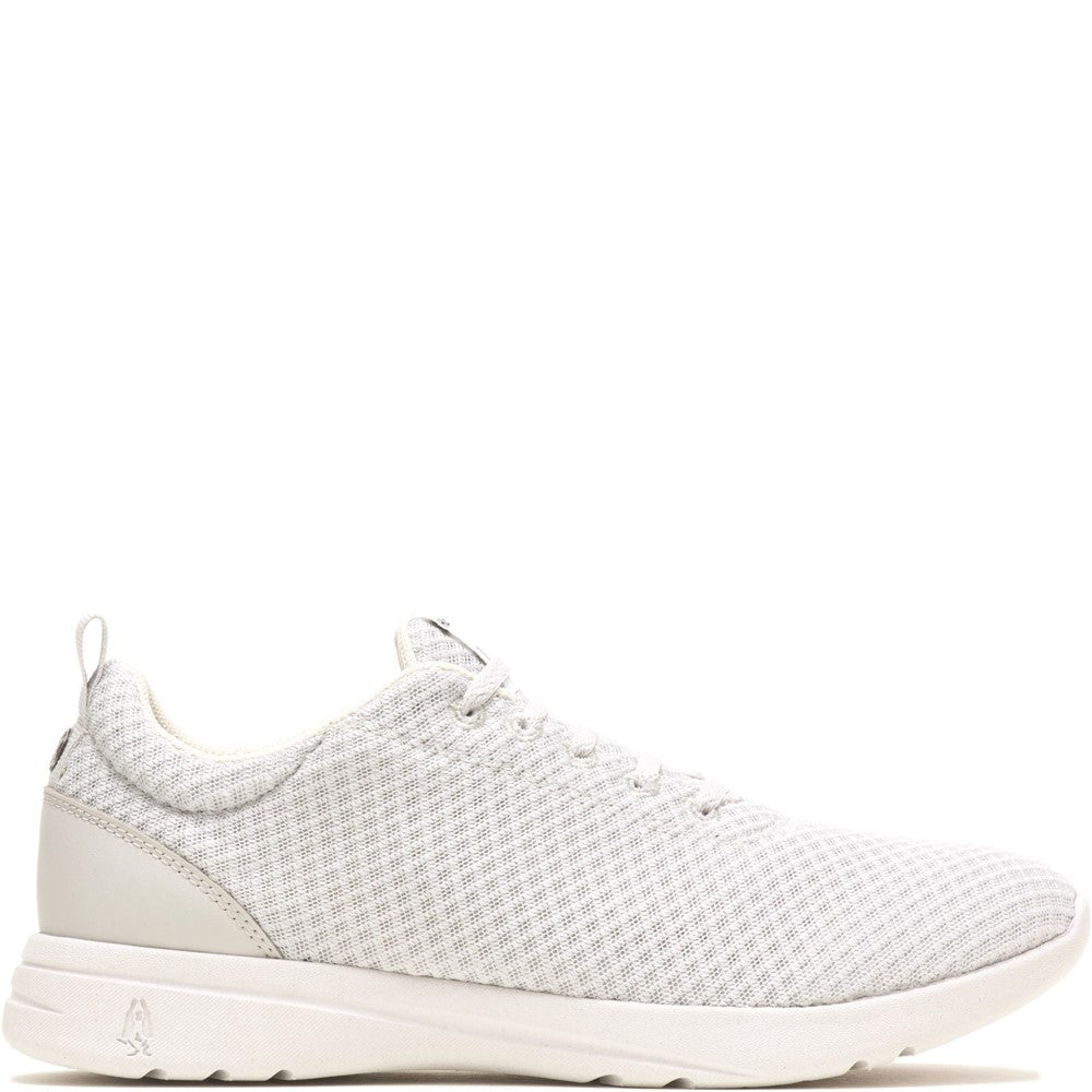 Ladies Sports Grey/White Hush Puppies Good Shoe Lace