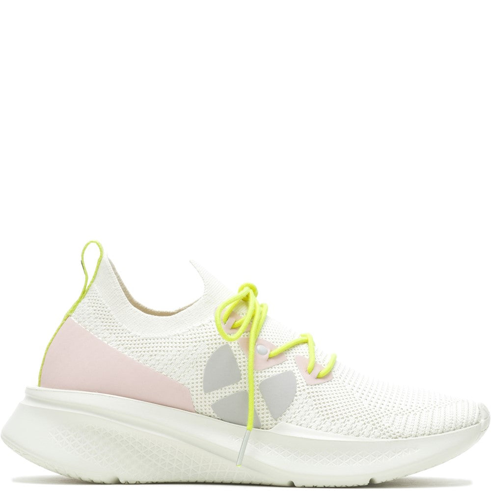 Ladies Sports White Hush Puppies Spark Shoe